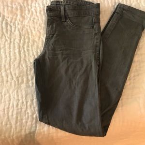 Green/ Grey Jeans - Size 26, no rips
